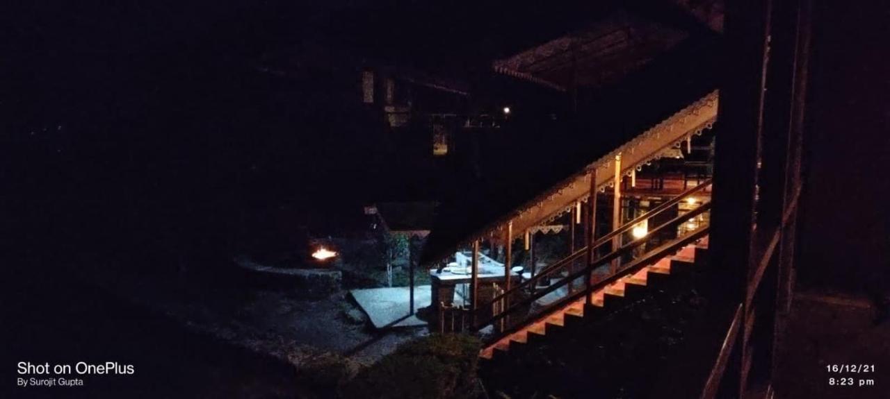 مبيت وإفطار جانجتوك Log Cabin In The Woods المظهر الخارجي الصورة