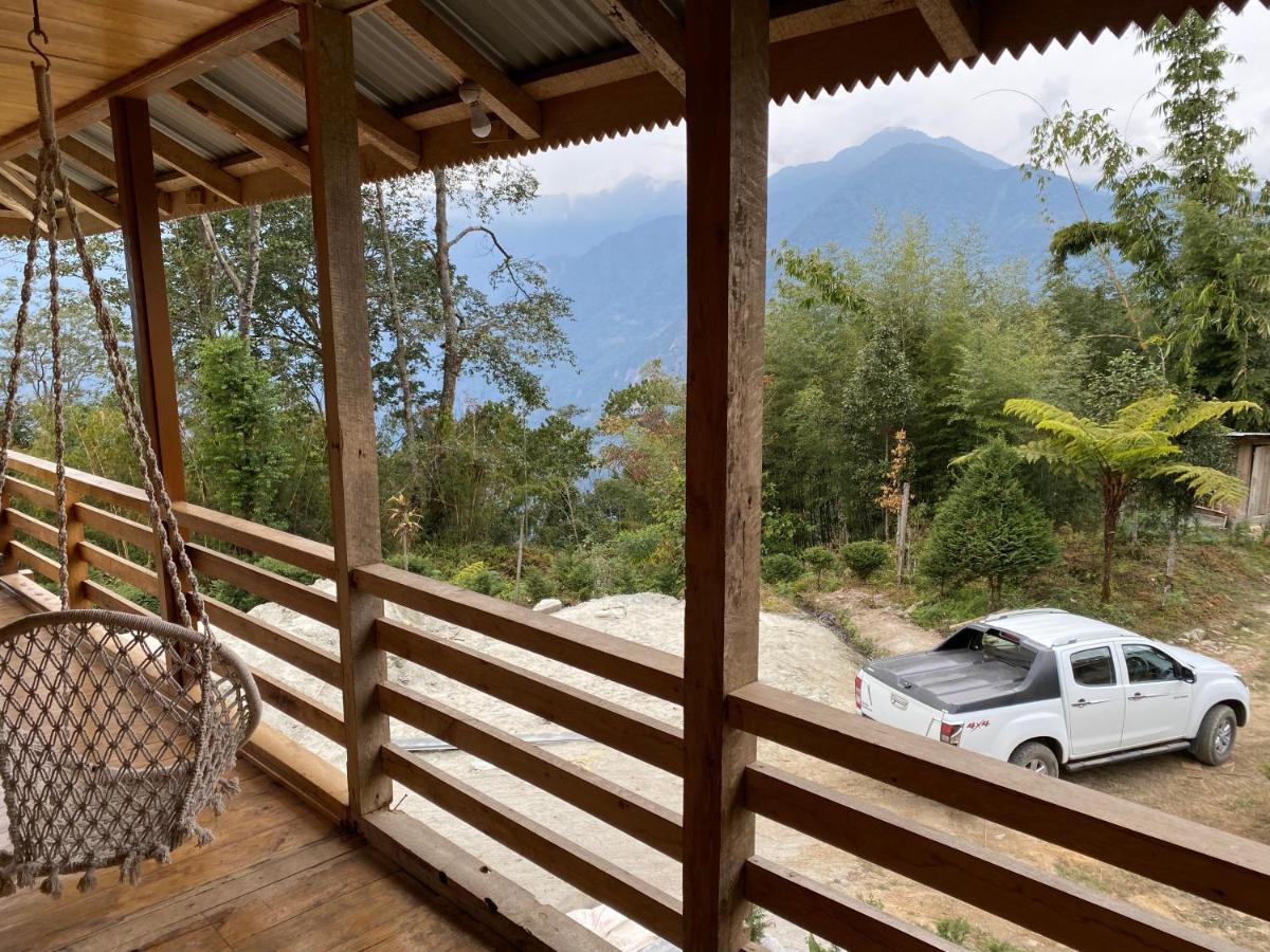 مبيت وإفطار جانجتوك Log Cabin In The Woods المظهر الخارجي الصورة